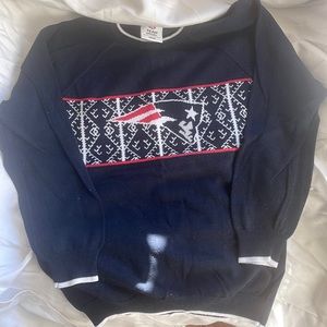 Kids Patriots holiday sweater